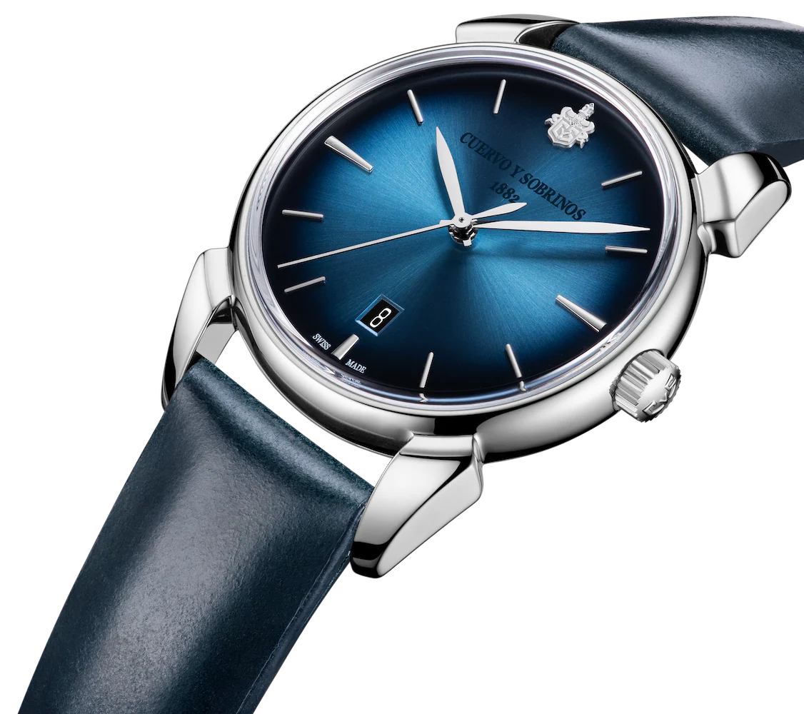 Cuervo y Sobrinos Historiador Asturias Blue Watch - Image 2