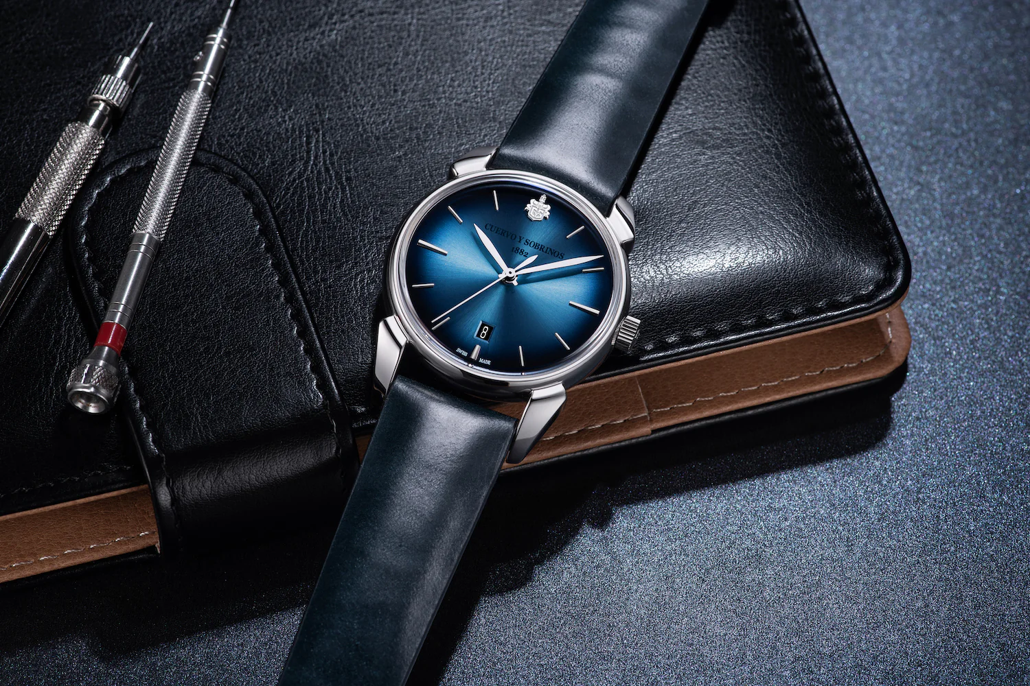 Cuervo y Sobrinos Historiador Asturias Blue Watch - Image 7