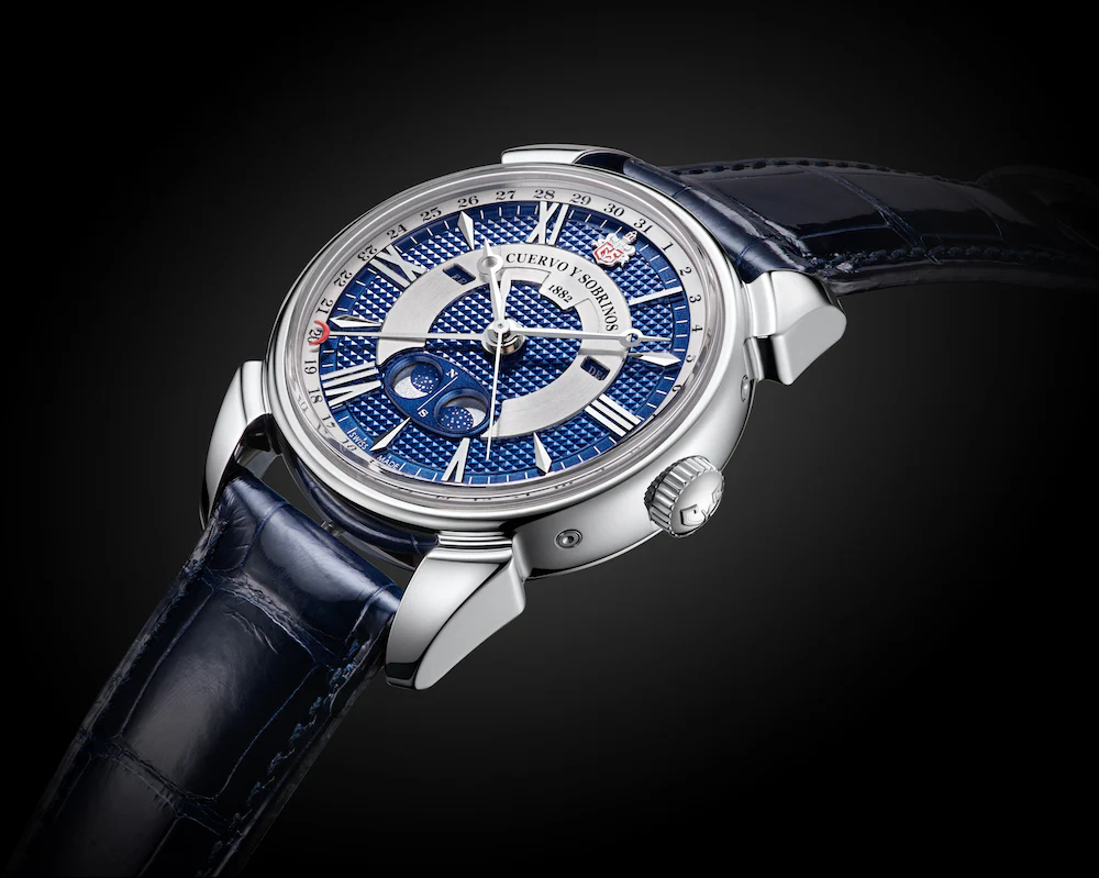 Cuervo y Sobrinos Watch Historiador Doble Luna - Image 10