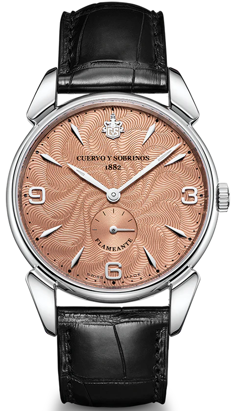 Cuervo y Sobrinos Historiador Flameante Watch