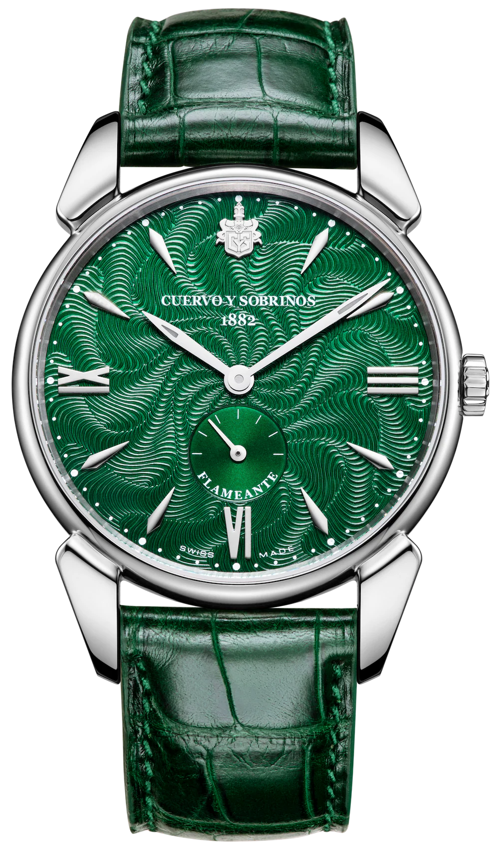 Cuervo y Sobrinos Watch Historiador Flameante Green Limited Edition