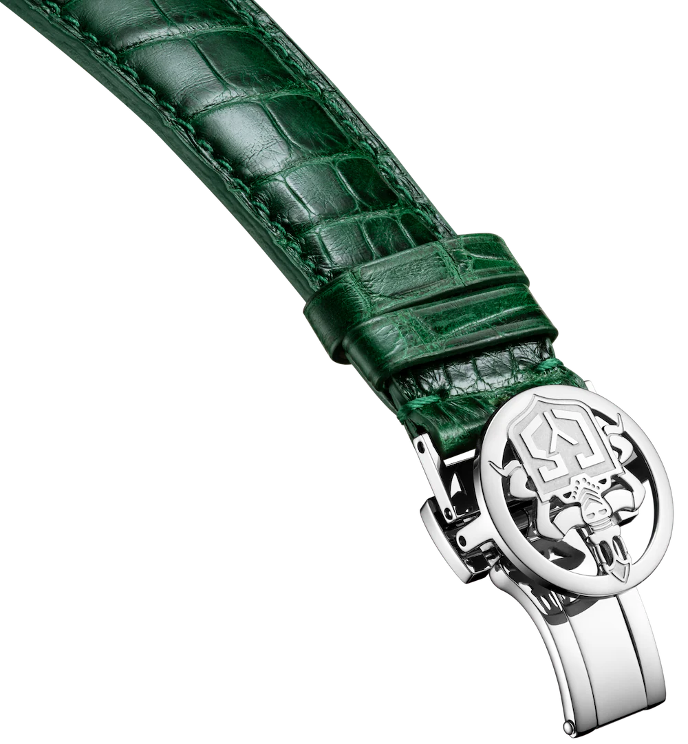 Cuervo y Sobrinos Watch Historiador Flameante Green Limited Edition - Image 6