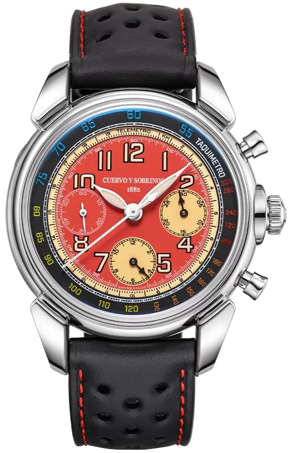 Cuervo y Sobrinos Watch Historiador Gran Premio de Cuba 1957 Limited Edition D