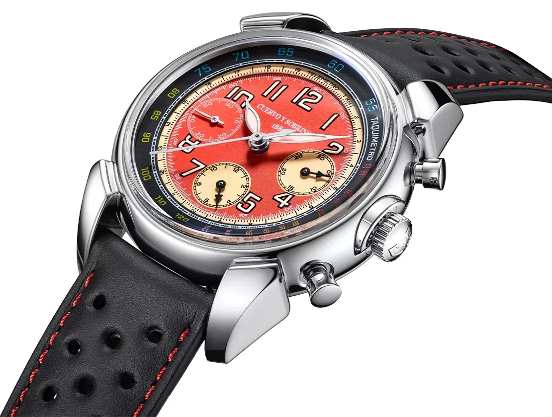 Cuervo y Sobrinos Watch Historiador Gran Premio de Cuba 1957 Limited Edition D - Image 3