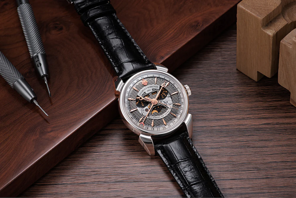 Cuervo y Sobrinos Watch Historiador Luna Negra Limited Edition - Image 8