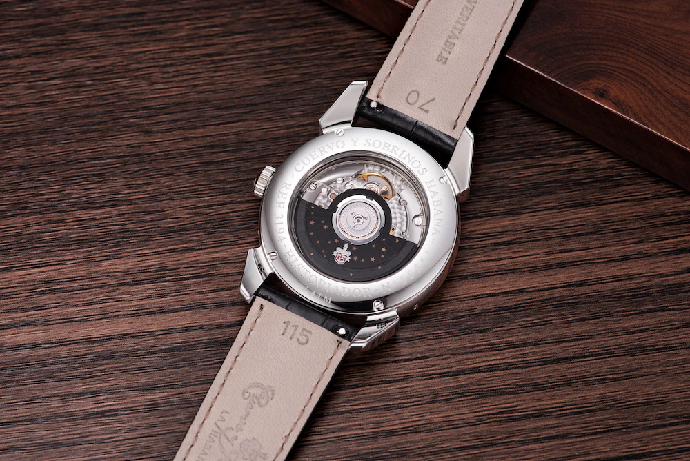 Cuervo y Sobrinos Watch Historiador Luna Negra Limited Edition - Image 9