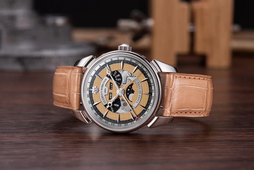 Cuervo y Sobrinos Watch Historiador Luna Negra Limited Edition - Image 6
