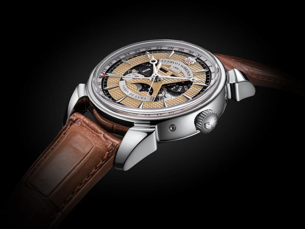Cuervo y Sobrinos Watch Historiador Luna Negra Limited Edition - Image 9