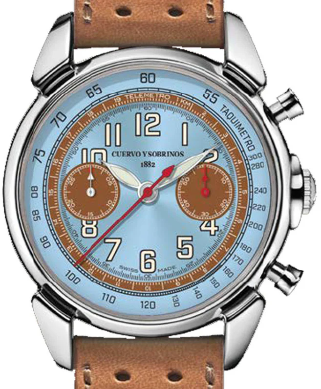 Cuervo y Sobrinos Watch Historiador Nino Farina Limited Edition D - Image 2