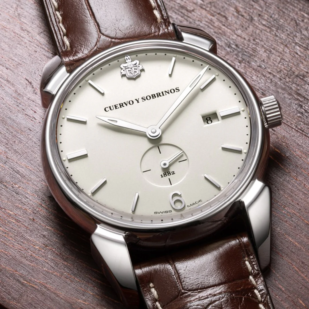 Cuervo y Sobrinos Watch Historiador Pequenos Segundos - Image 2