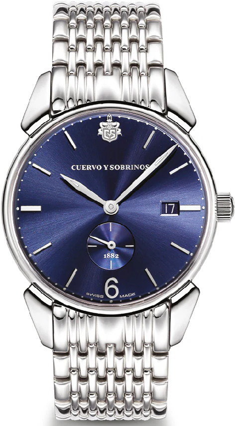 Cuervo y Sobrinos Watch Historiador Pequenos Segundos