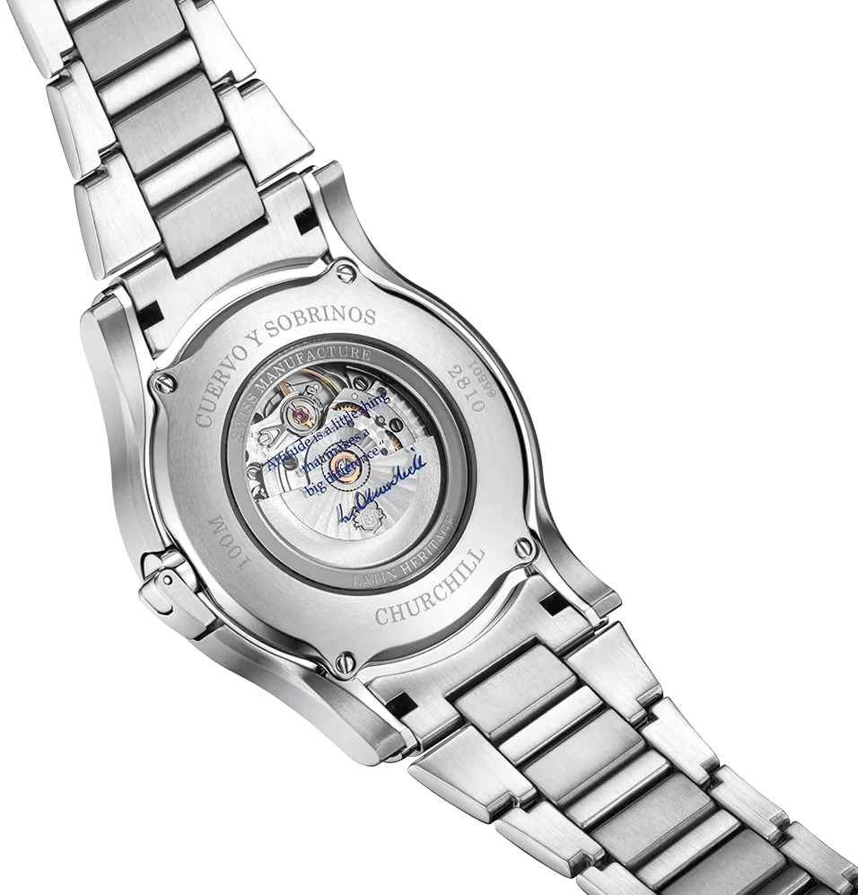 Cuervo y Sobrinos Robusto Churchill Sir Winston Limited Edition Watch - Image 4