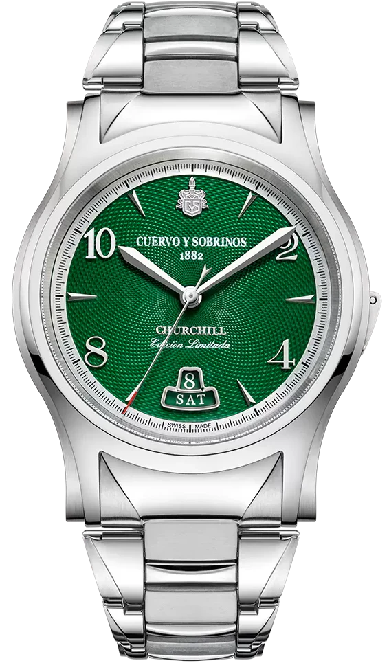 Cuervo y Sobrinos Robusto Churchill Sir Winston Limited Edition Watch