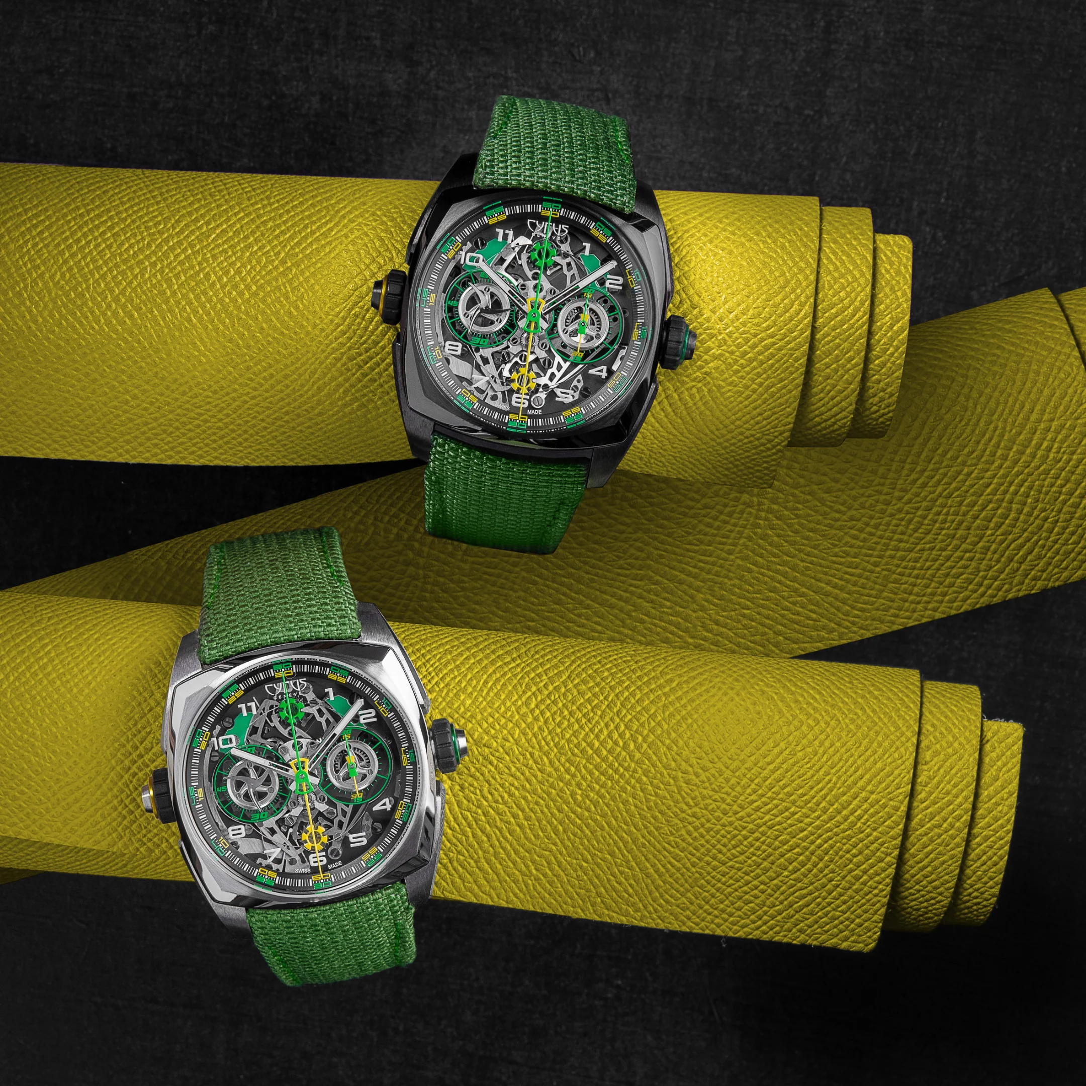 Cyrus Watch Klepcys DICE Lime Titanium Limited Edition - Image 7