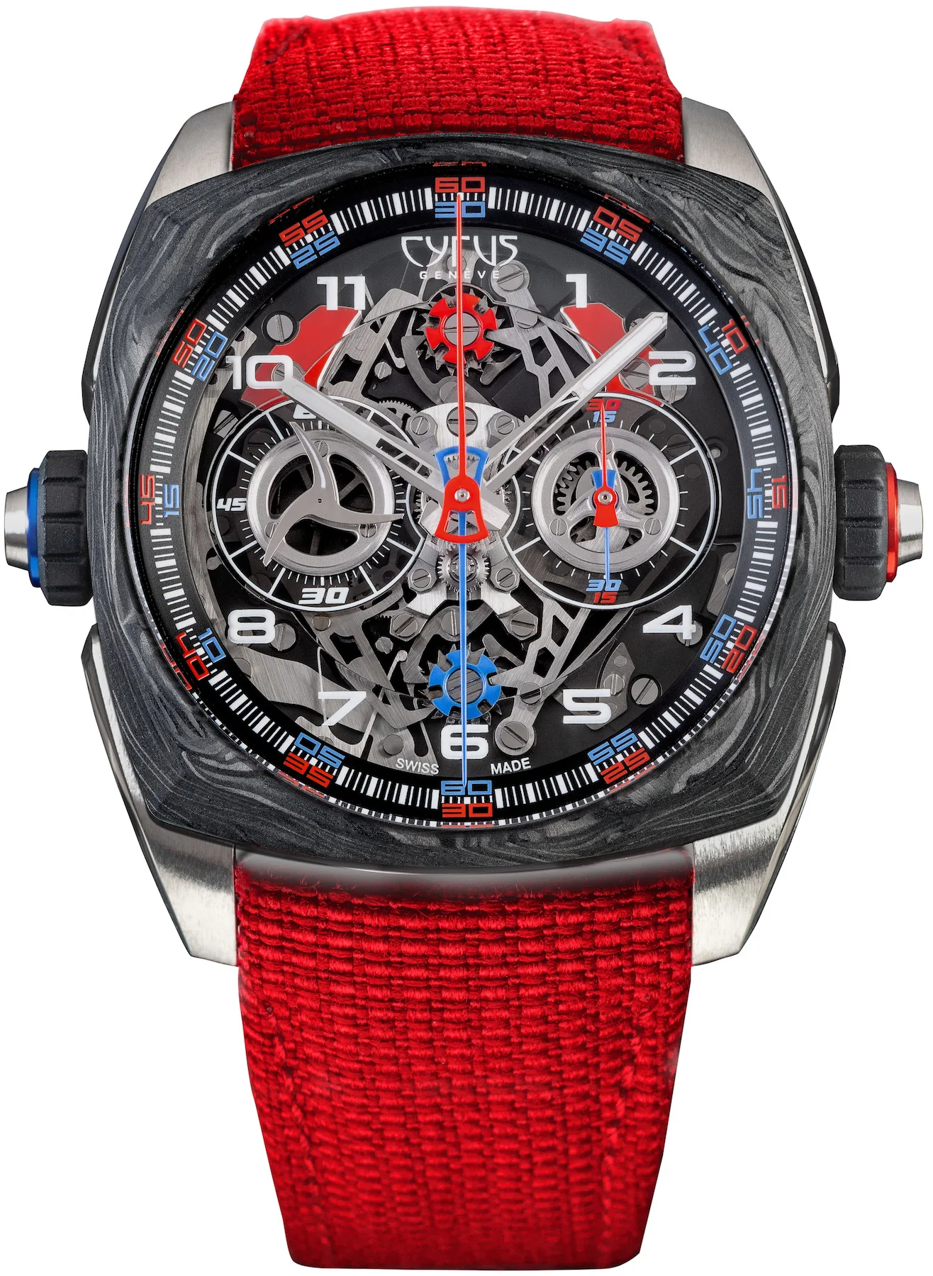 Cyrus Klepcys Dice Titanium Carbon Fiber Limited Edition Watch