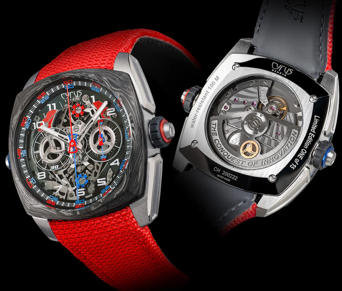 Cyrus Klepcys Dice Titanium Carbon Fiber Limited Edition Watch - Image 2