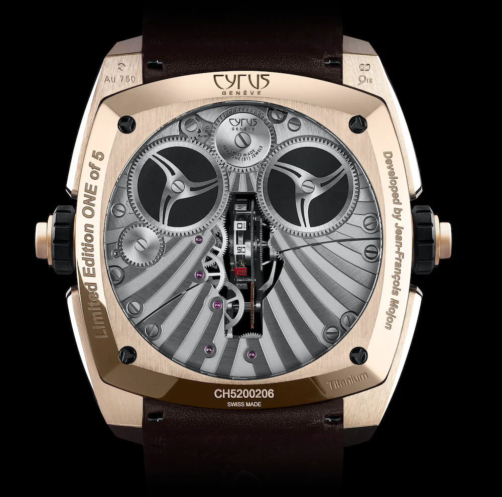 Cyrus Watch Klepcys Vertical Tourbillon Rose Gold Limited Edition - Image 3