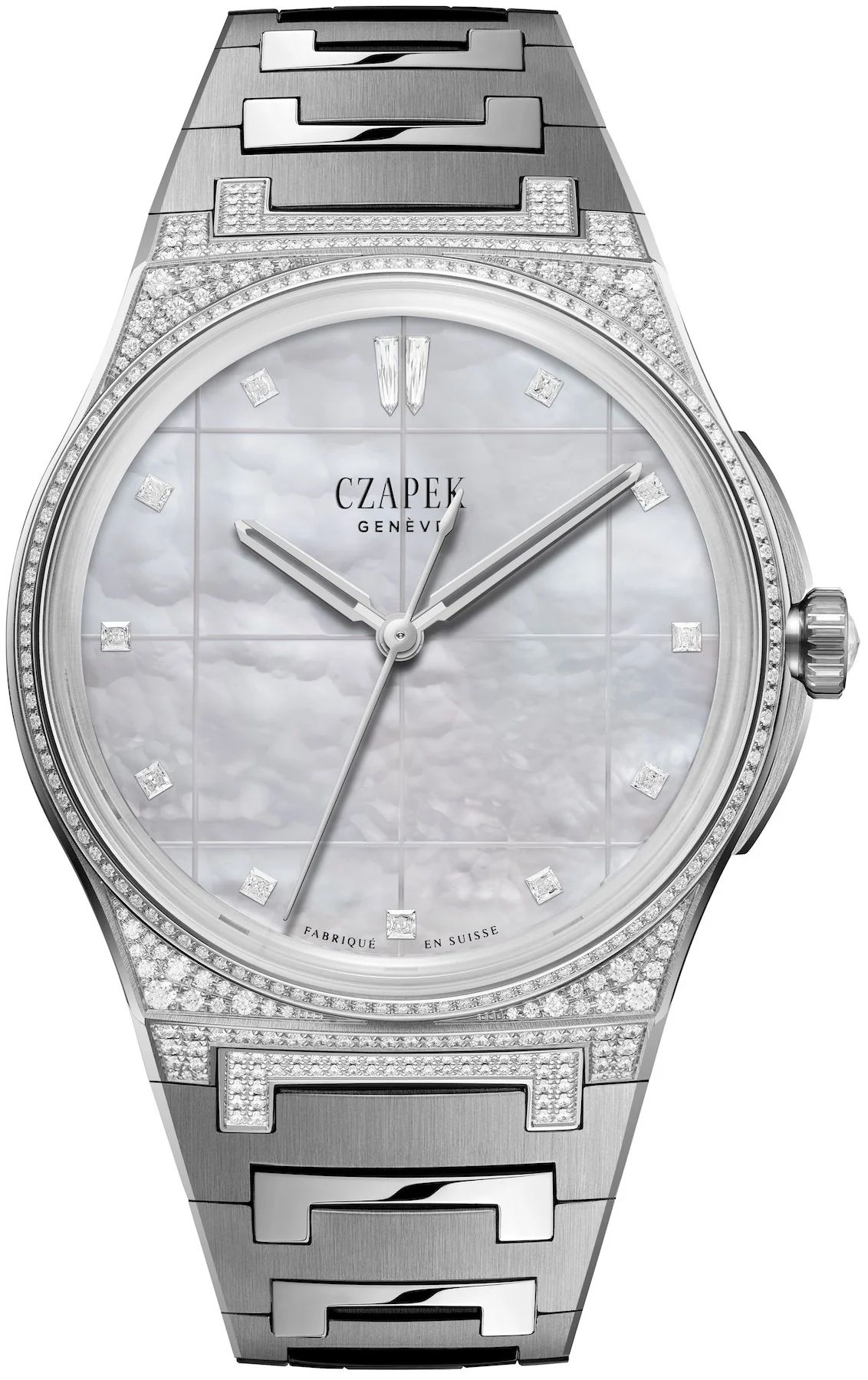 Czapek Antarctique S La Carte des Nuages Misty White Diamonds Limited Edition Watch