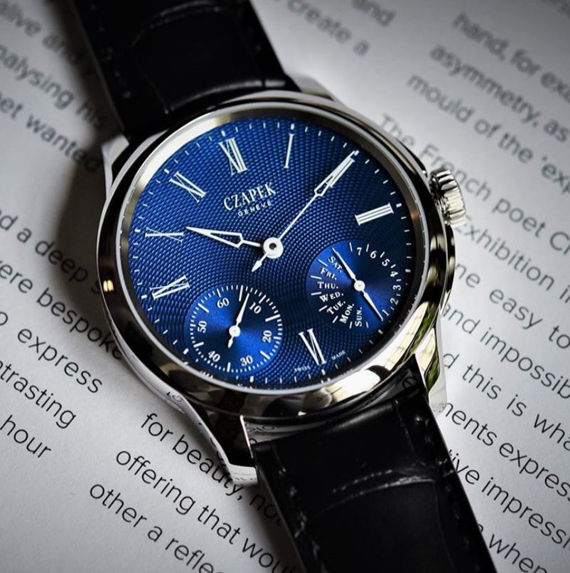 Czapek Quai Des Bergues Sapphire Blue S Limited Edition Watch - Image 2