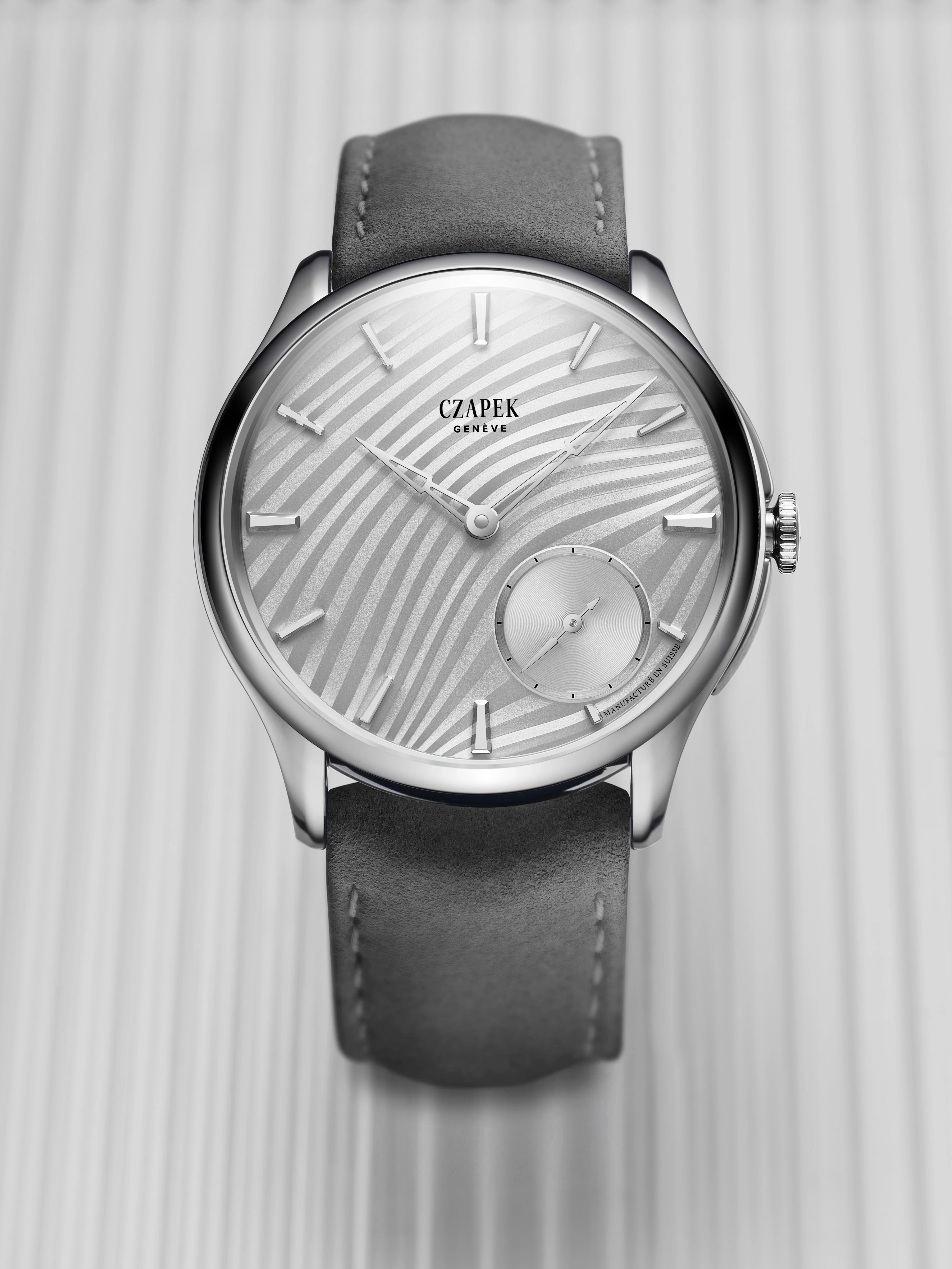 Czapek Promenade Plisse White Pearl Limited Edition Watch - Image 3