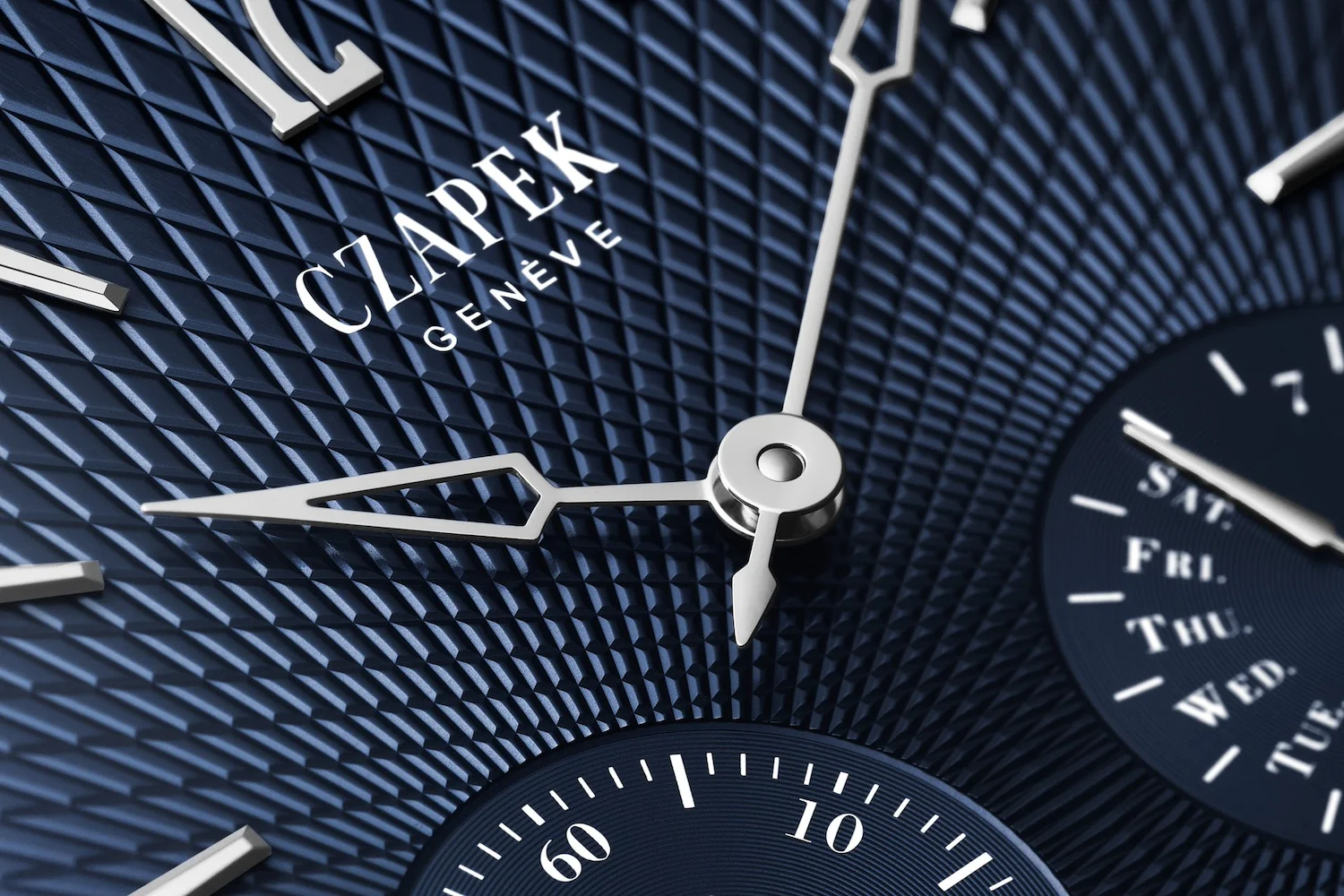 Czapek Quai des Bergues No.17 Double Soleil Deep Blue Watch - Image 2