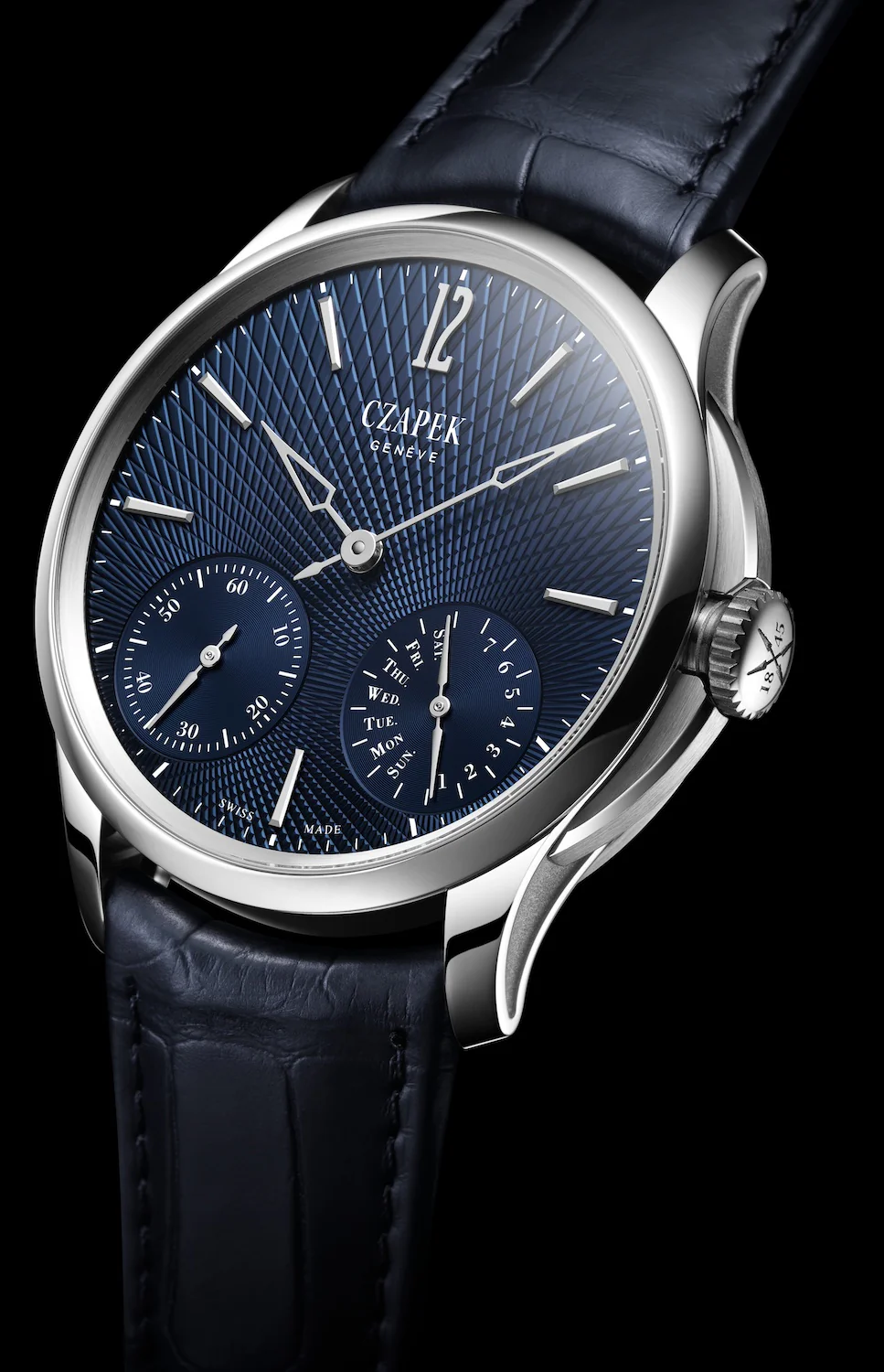 Czapek Quai des Bergues No.17 Double Soleil Deep Blue Watch - Image 3
