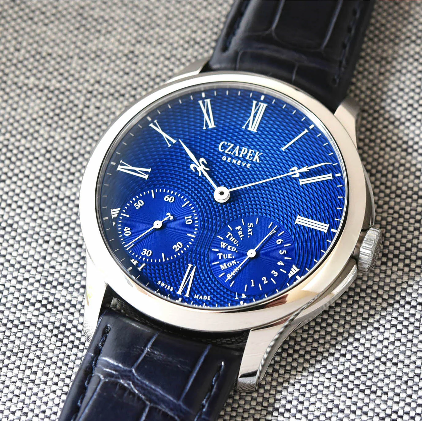 Czapek Quai des Bergues Sapphire Blue L Watch - Image 4
