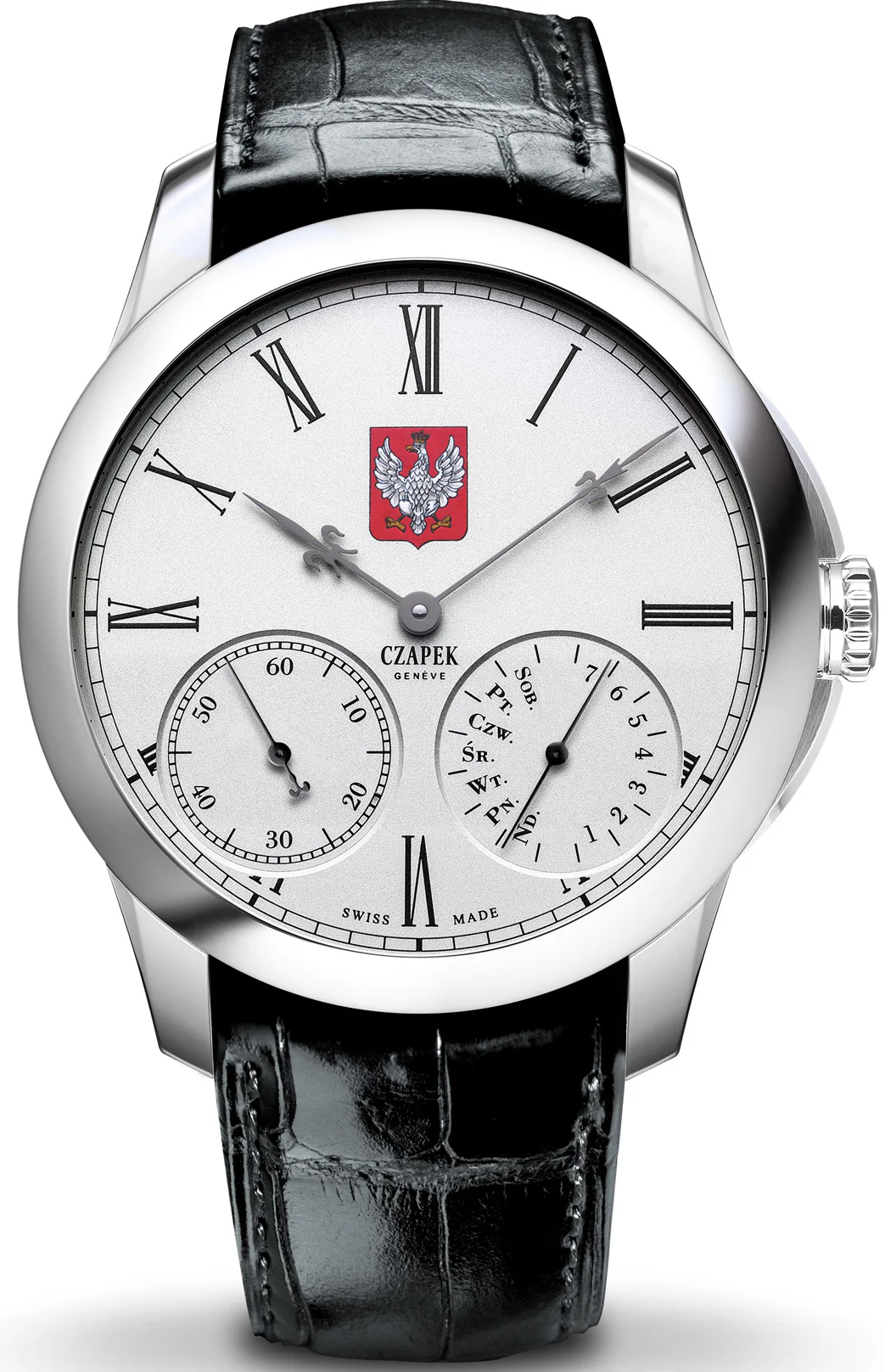 Czapek Watch Quai Des Bergues Tribute to Poland Steel Special Edition