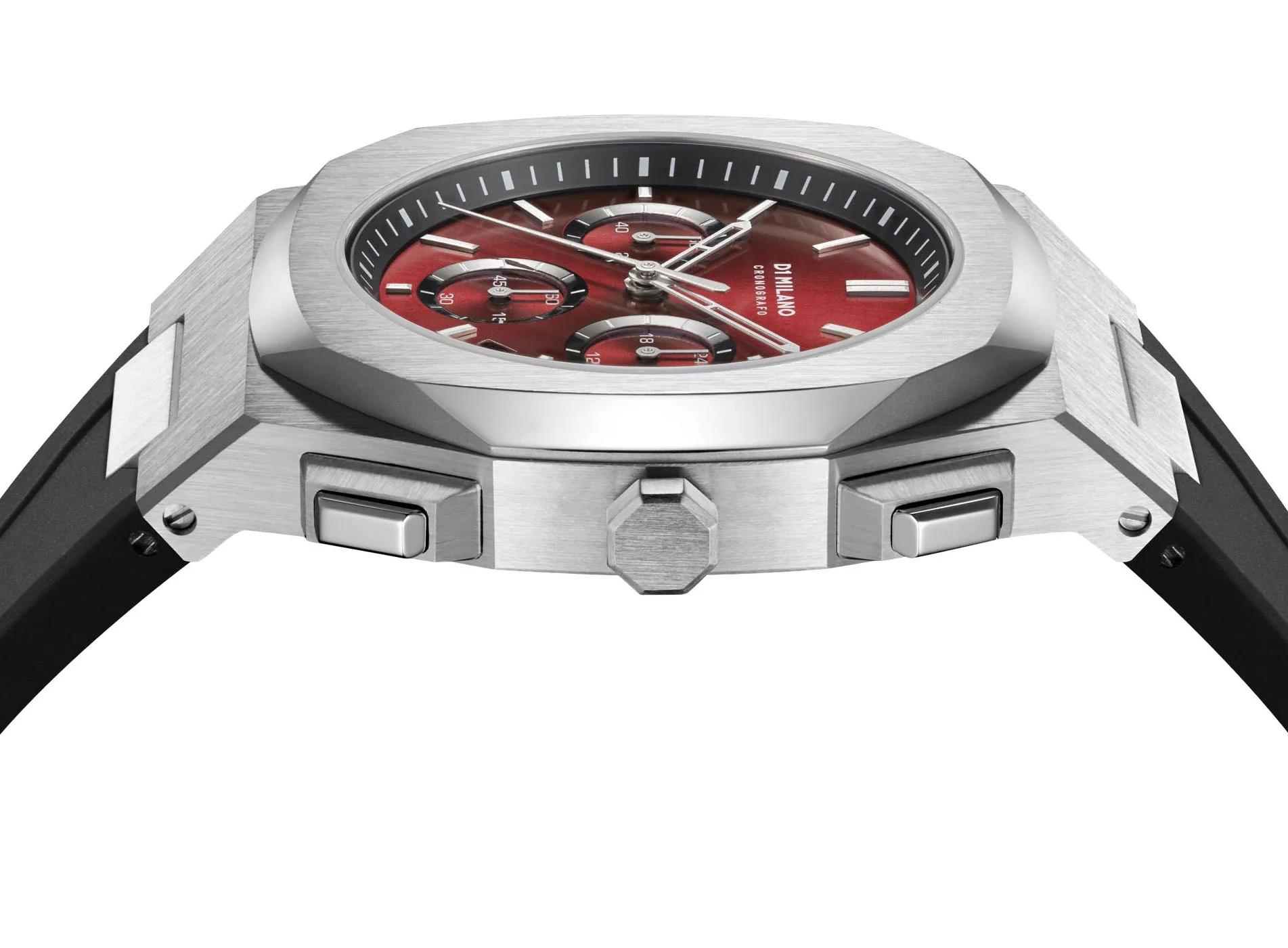 D1 Milano Watch Cronografo Burgundy - Image 3