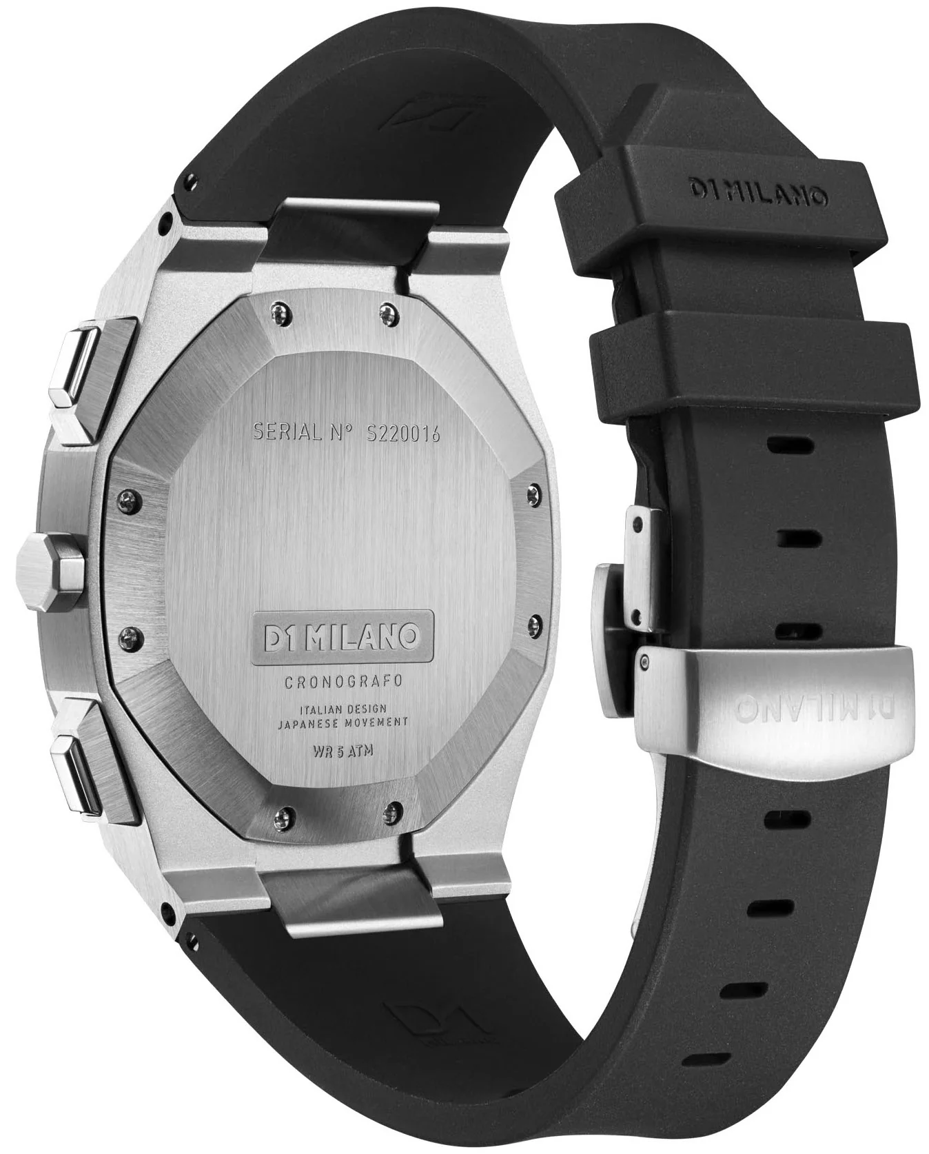 D1 Milano Watch Cronografo Burgundy - Image 4