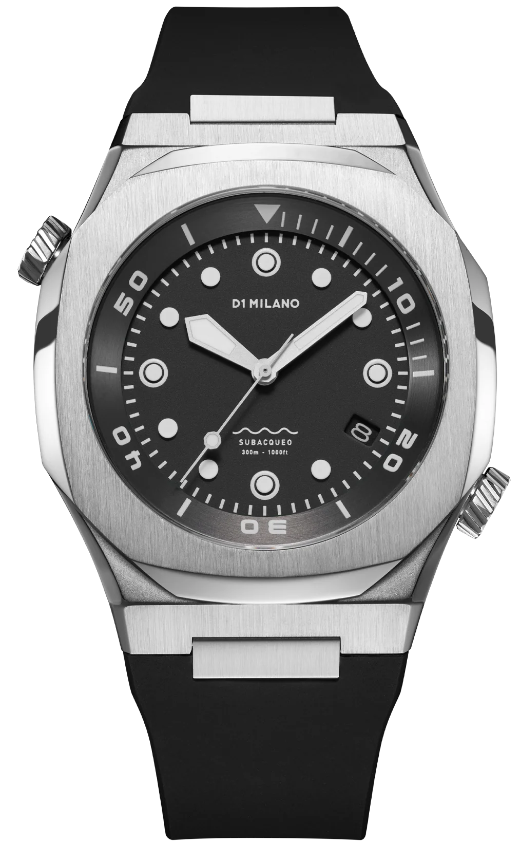D1 Milano Subacqueo Diver Deep Black