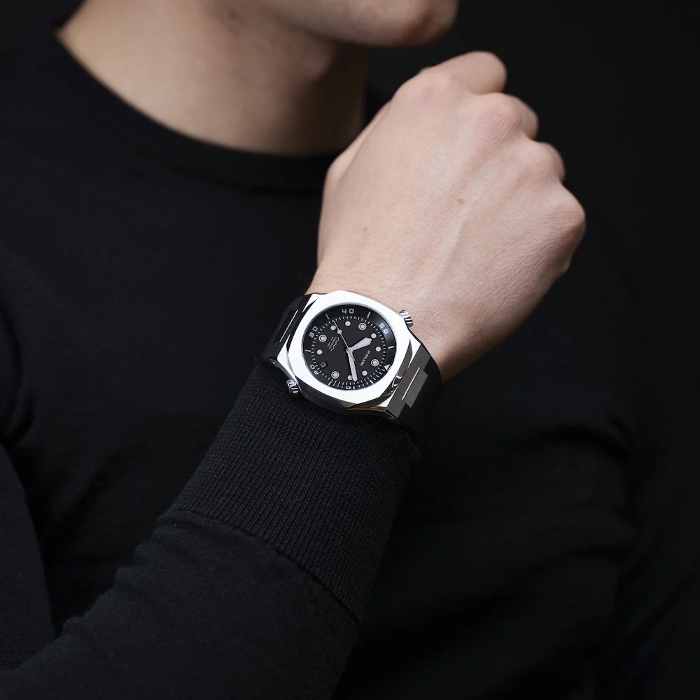 D1 Milano Subacqueo Diver Deep Black - Image 6