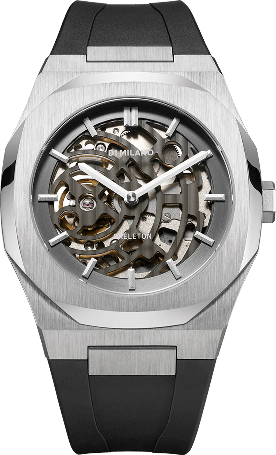 D1 Milano Watch Mechanical Skeleton