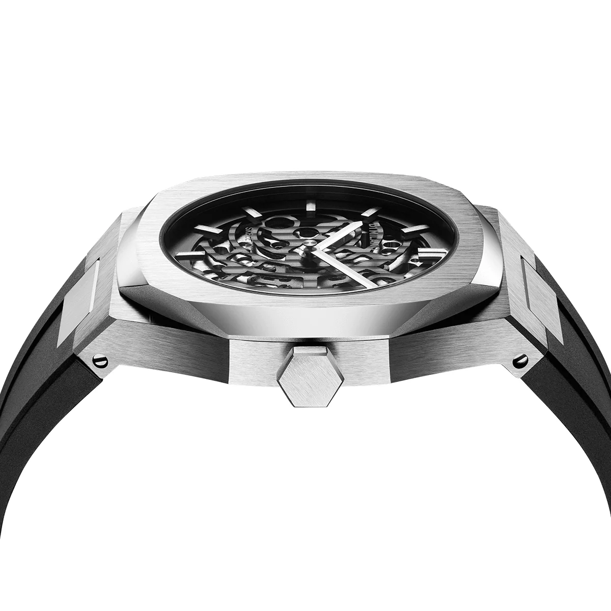 D1 Milano Watch Mechanical Skeleton - Image 3