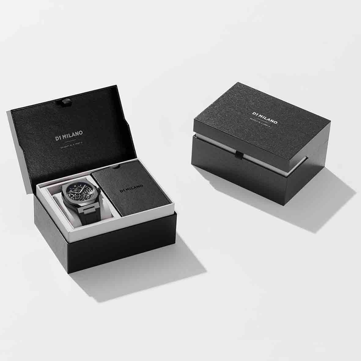 D1 Milano Watch Mechanical Skeleton - Image 3