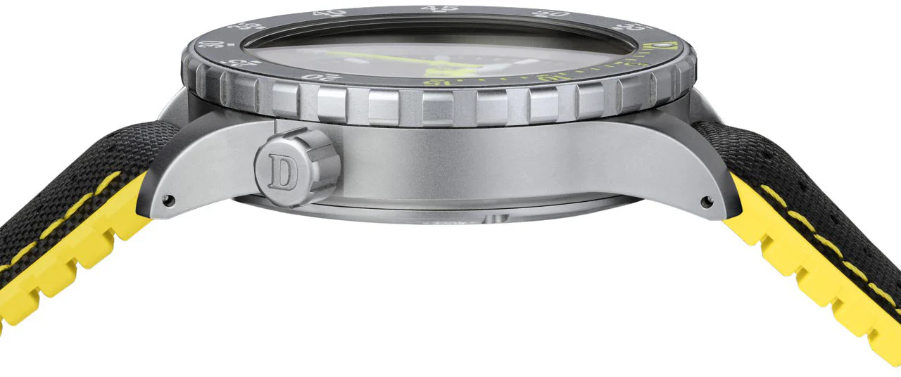 Damasko Watch DSub1 Leather Rubber Yellow - Image 2