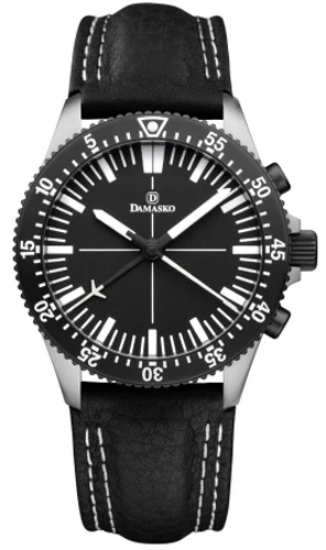 Damasko Watch DC 80 Panda Leather Pin