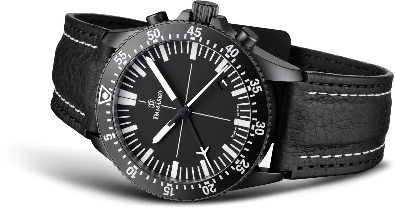 Damasko Watch DC82 Black Leather Pin D - Image 2