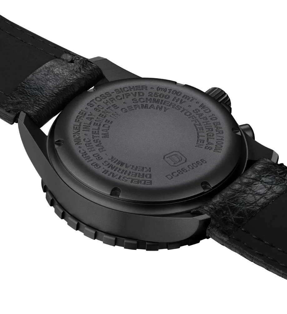 Damasko Watch DC86 Black Leather Pin - Image 3