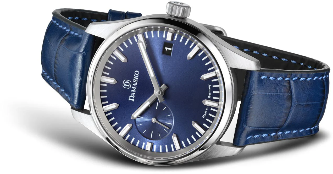 Damasko Watch DK 105 Blue Alligator - Image 2