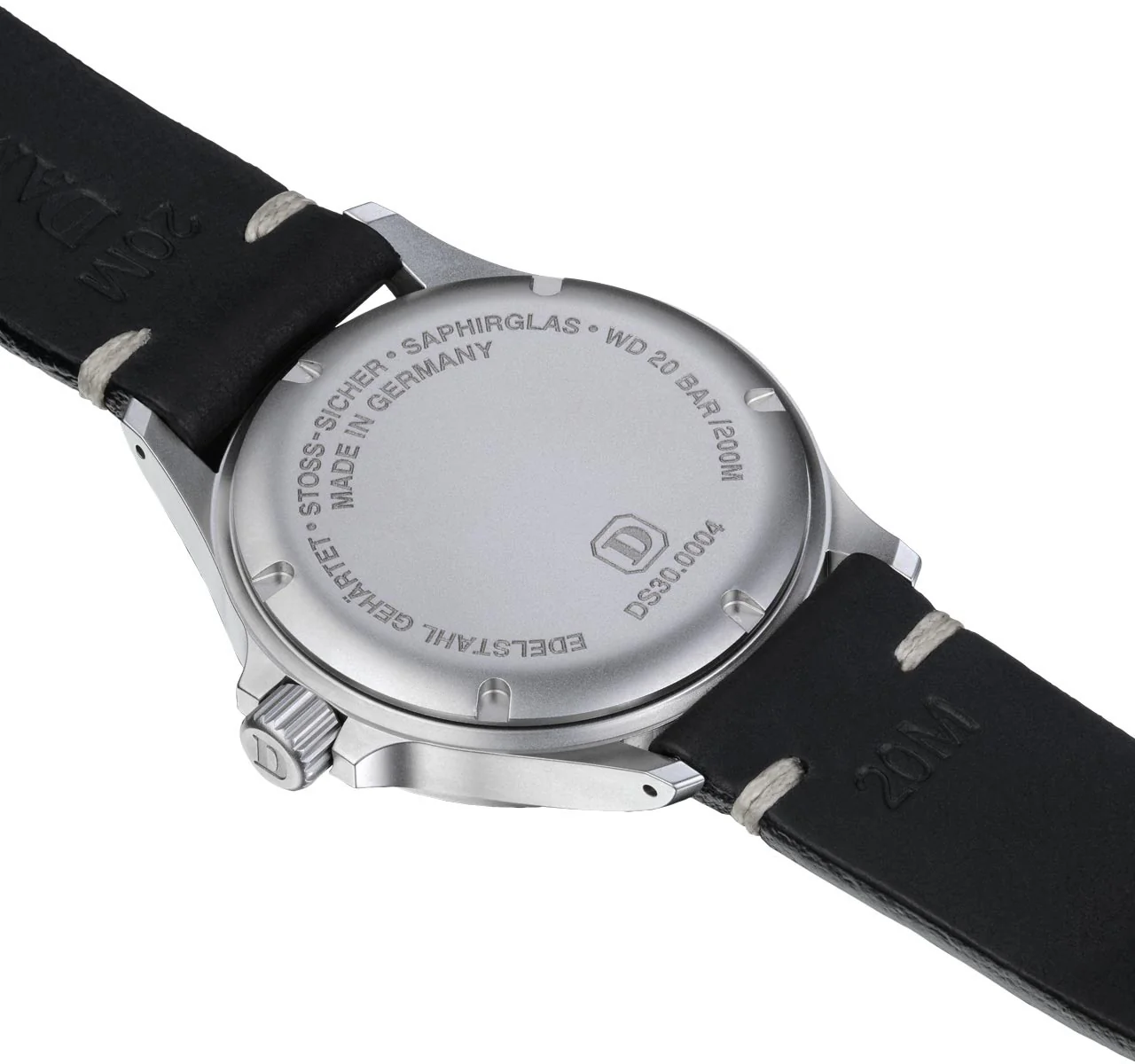 Damasko Watch DS30 Green Leather Pin - Image 3