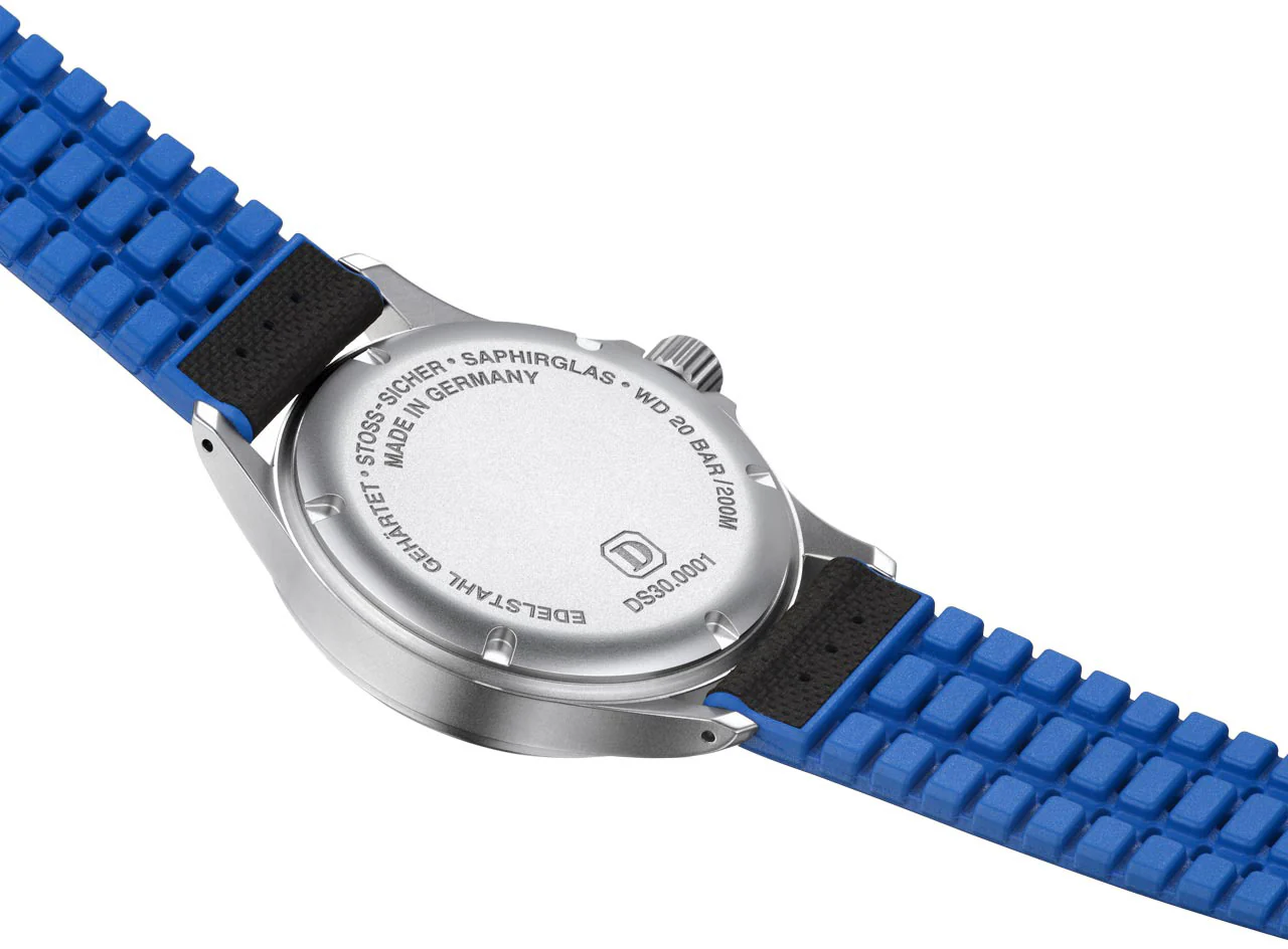 Damasko Watch DS30 Ocean Rubber Pin Buckle - Image 4