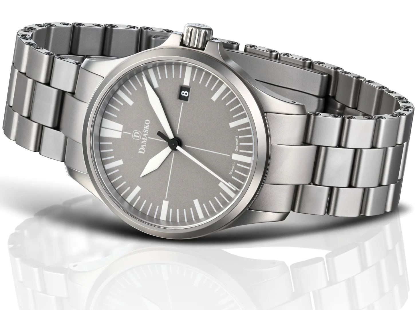 Damasko Watch DS30 Grey Bracelet - Image 2
