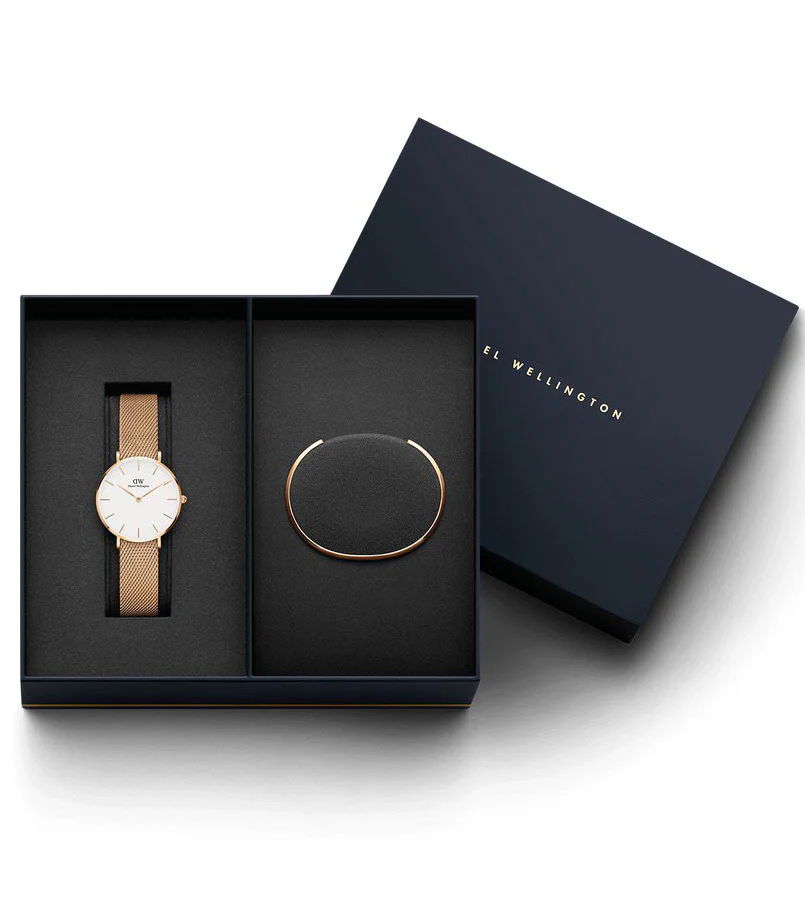 Daniel Wellington Watch Classic Petite Melrose Set