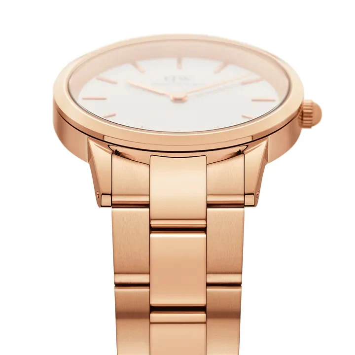 Daniel Wellington Watch Iconic Link White 36mm - Image 3
