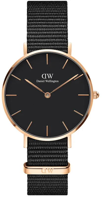 Daniel Wellington Watch Petite Cornwall Black 32 mm