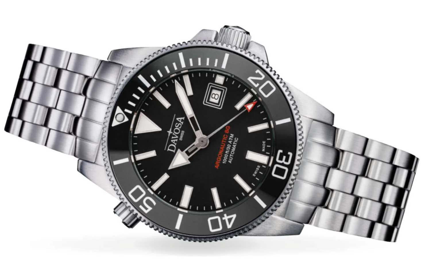 Davosa Argonautic BG Automatic Black Watch - Image 4