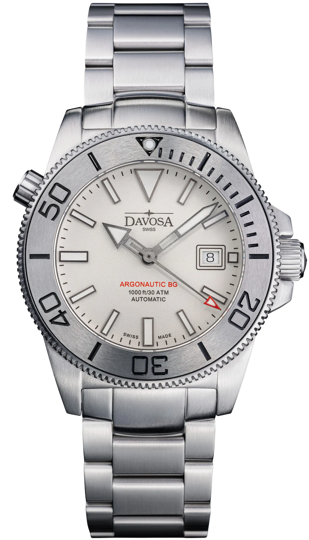 Davosa Argonautic BG Automatic White Watch