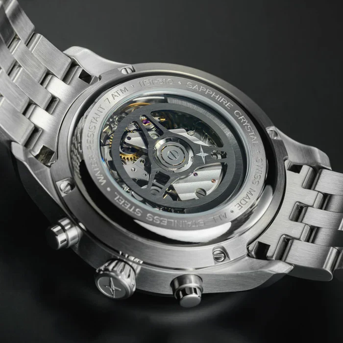Davosa Watch Newton Chronograph Steel Bracelet - Image 9