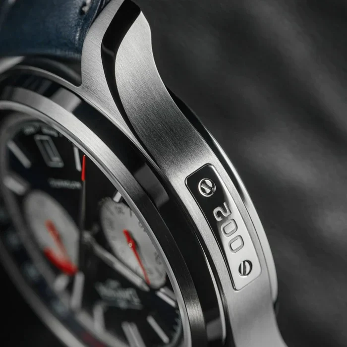 Davosa Newton Pilot Rally Chronograph Blue Limited Edition Watch - Image 2
